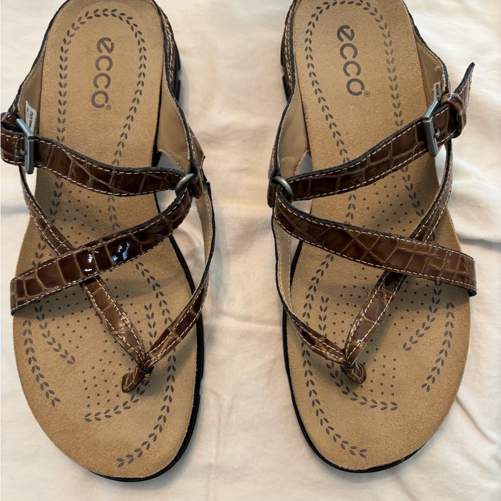 ECCO Women's Brown Sandals